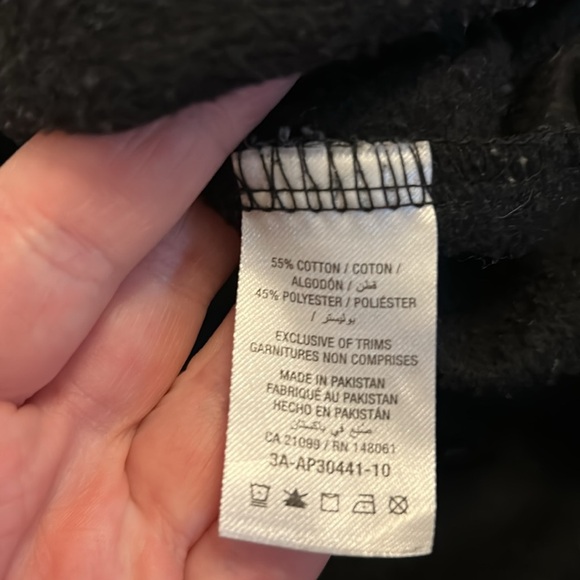 Oversized Lake Tahoe Black Sweatshirt, Sz M - Picture 5 of 6